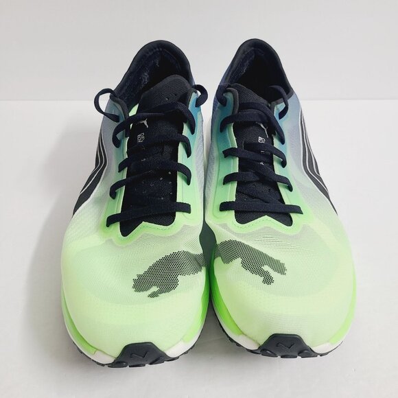 NEW Puma Deviate Nitro Elite 2 Running Shoes 377786-01 Size 11.5 Green Blue main image 6